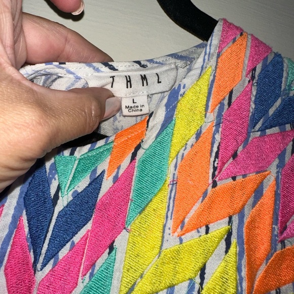 EUC Embroidered THML Dress - Picture 4 of 6